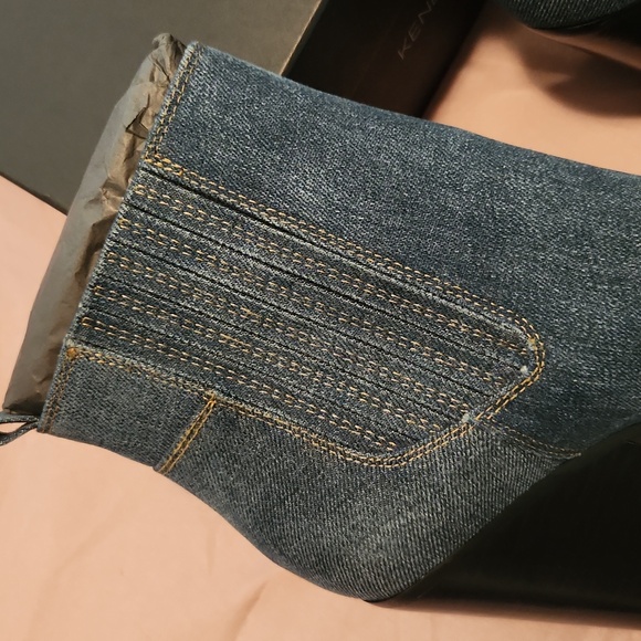 BRAND NEW KENDALL & KYLIE DENIM BOOTIE - Picture 2 of 3